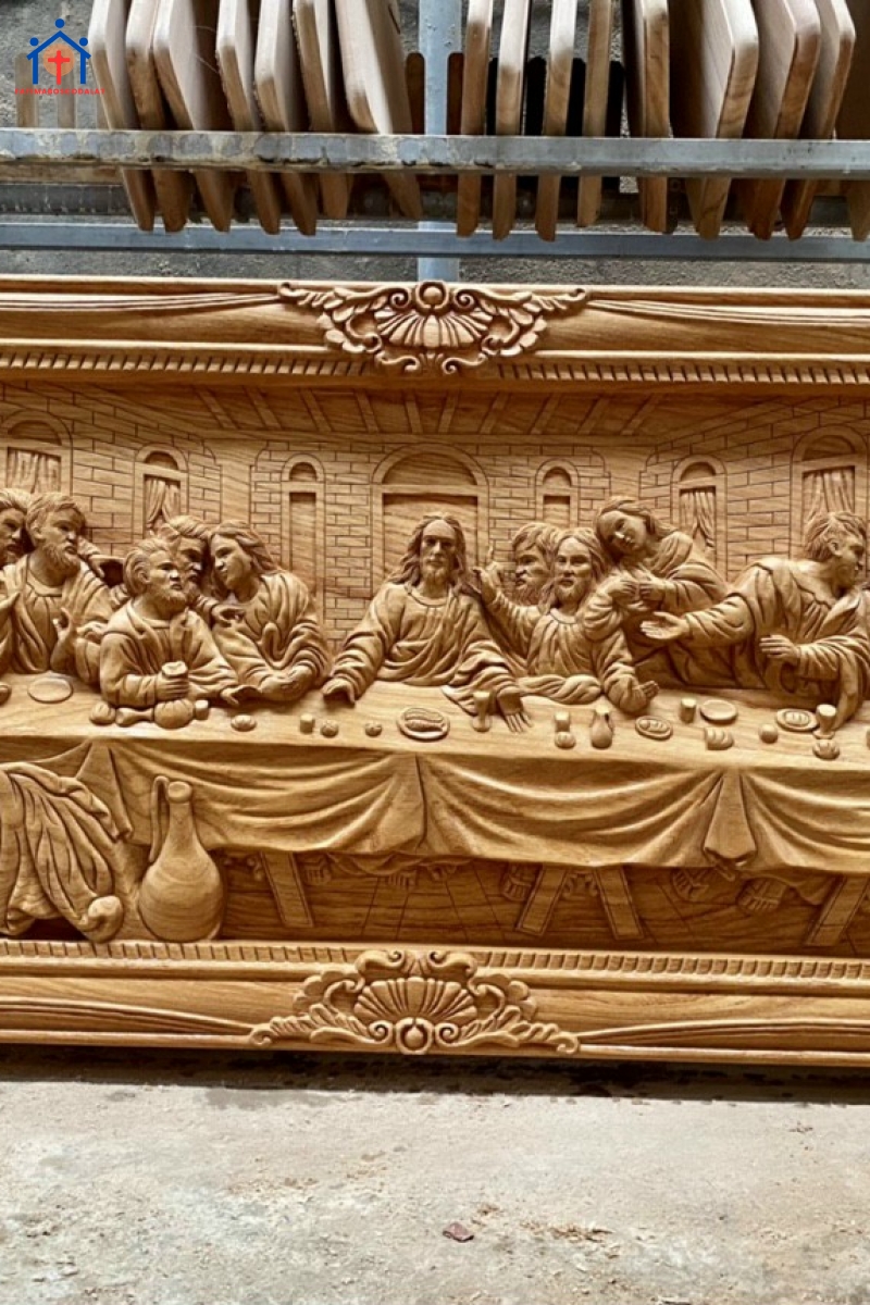 Tranh tiệc ly gỗ