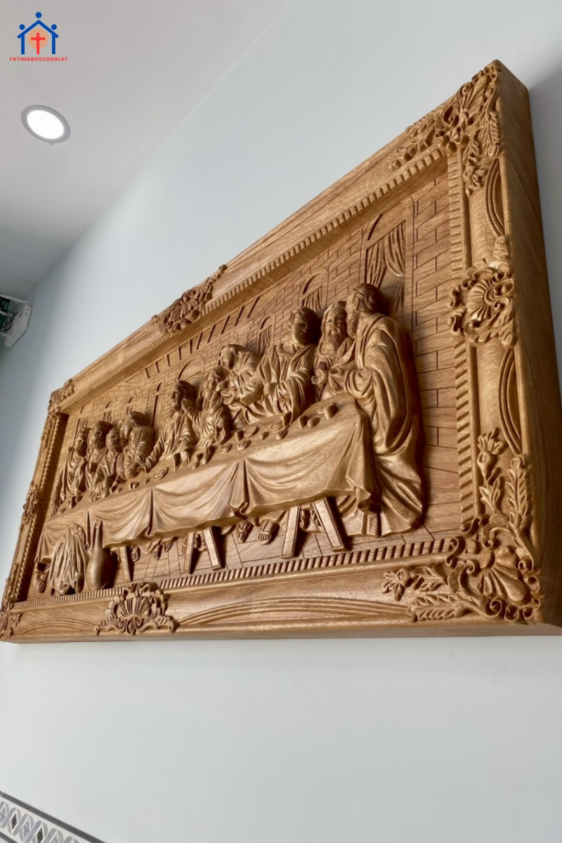 Tranh tiệc ly gỗ