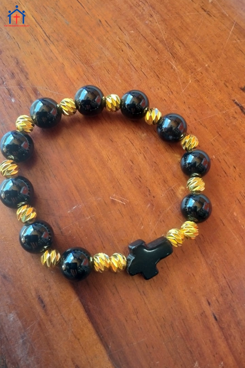 Tràng hạt đính vàng